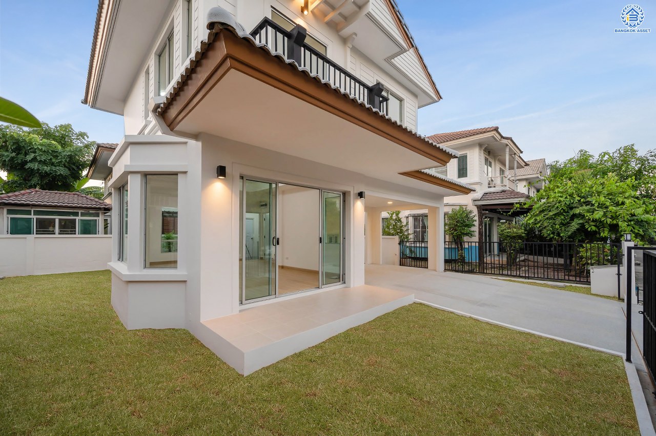 บ้านมือสองตกแต่งใหม่ โครงการ พฤกษ์ลดา ติวานนท์-ราชพฤกษ์ แบรนด์ L&H เนื้อที่ 50.2 ตร.ว. ฟังก์ชัน 3 ห้องนอน 2 ห้องน้ำ จอดรถได้ 2 คัน บ้านสไตล์มินิมอล ดูอบอุ่นน่าอยู่อาศัย บนทำเลติดใหญ่ ถนน 345 เชื่อมต่อหลายน ถนนราชพฤกษ์ ถนนชัยพฤกษ์ ถนนศรีสมาน ใกล้ทางด่วน "ศรีสมาน"...